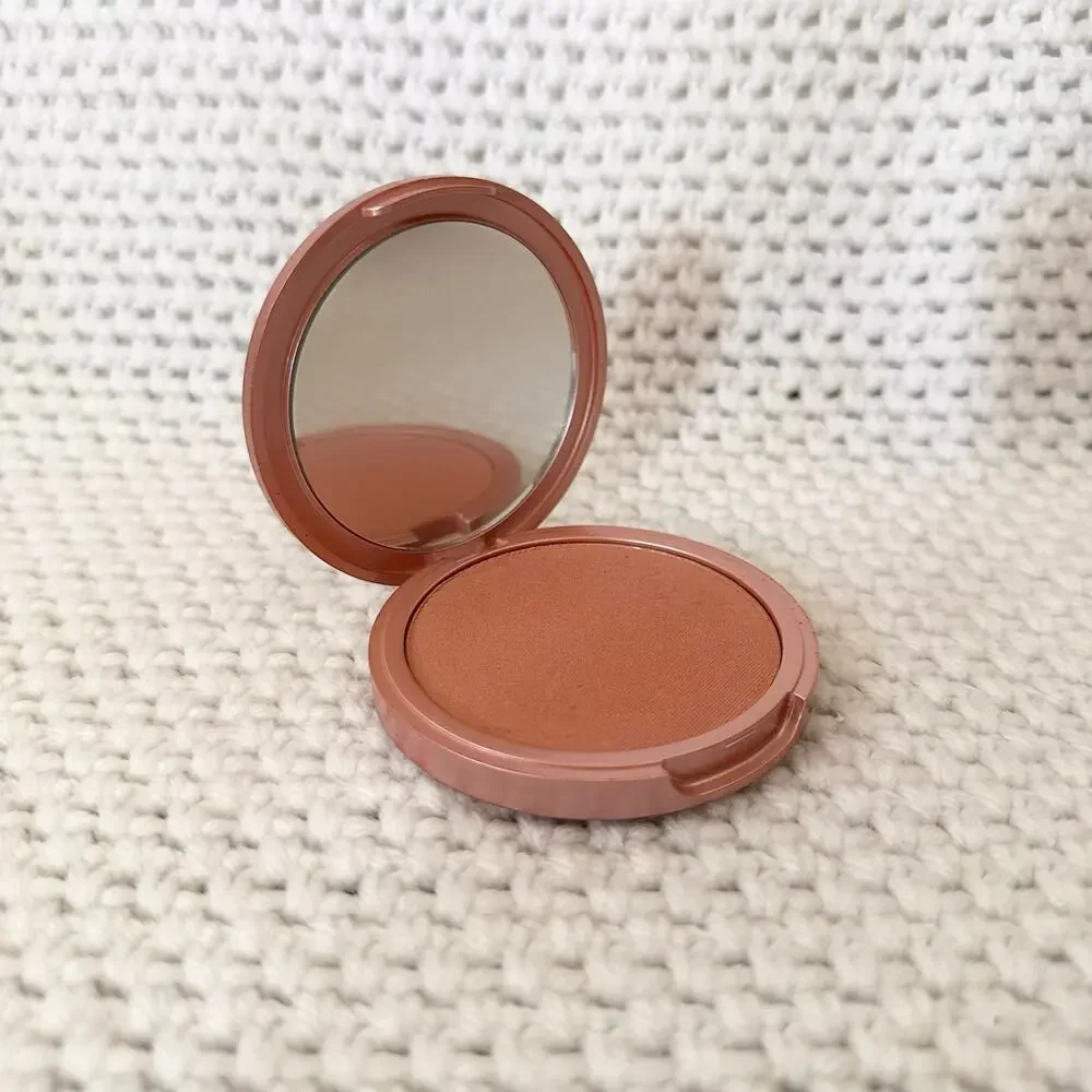 Josie Maran Cosmetics Rosey Blush Pink Compact Mirror New Rare HTF Discontinued